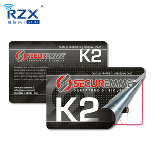 Tùy chỉnh thông minh RFID Thẻ 13.56MHz PVC khách sạn thẻ chìa khóa với Dual-Sided in ấn để nhận dạng - Product Image 2