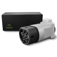 Adaptateur V2L Décharge latérale de voiture mobile V2H vers adaptateur Vehicle-to-load Type2 Adaptateur de décharge EU