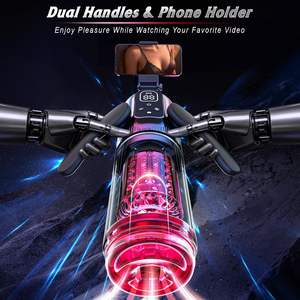 Titreşimli, Döner, Emici, Otomatik Erkek Mastürbatörü, Telefon Tutucu ile Erkekler İçin Oral Seks Oyuncağı - Product Image 3
