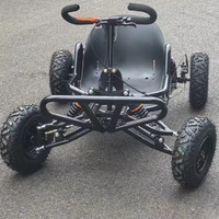 Buggy à pédales à essence 80cc, tout-terrain, UTV, moto de plage, moteur à deux temps, vitesse de 35 km/h, aventures en plein air, 6 pouces