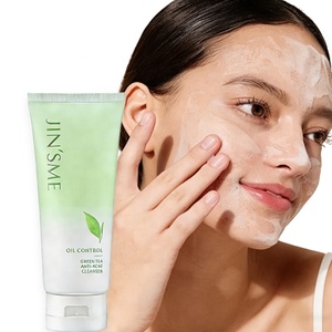 Nettoyant Moussant Anti-Acné au Thé Vert Marque Blanche – Blanchissant & Hydratant, Contrôle du Sébum, Resserre les Pores, Mousse Riche, 100g - Product Image 5