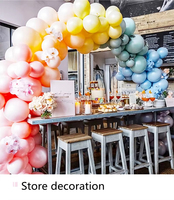 Ballons en latex métalliques macaron de 12 pouces, très demandés, pour décoration de fête de remise de diplôme, mariage, anniversaire, fête des mères, ballons colorés gonflables