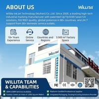Machine de codage et d'indexation automatique par jet d'encre Willita WLD-YP100 |   Imprimante de codes QR pour la date et le numéro de lot sur convoyeur pour sacs, cartons et boîtes
