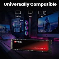 Taimi New Stable Temperature M.2 NVMe SSD PCIe 3.0 2280 Internal untuk Komputasi Beban Berat Desktop
