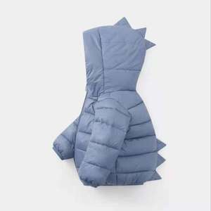 Vestes d'hiver légères pour enfants de 1 à 6 ans, imprimé dinosaure, veste pour garçons et filles - Product Image 2