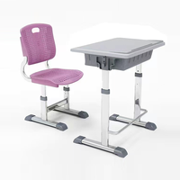 Usine directe confortable salle de classe étudiant en plastique chaise classe étude collège meubles étudiant bureau et chaise
