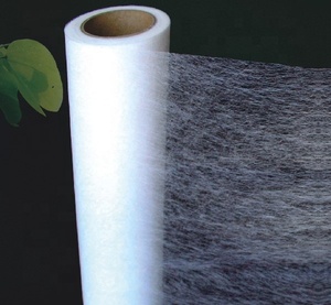 Entrelazado químico no tejido Fusible, forro para ropa, Material PES de 10 a 100gsm - Product Image 4