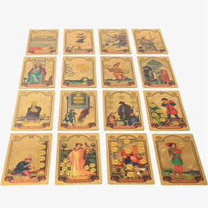 Cartes de poker en papier personnalisées, fabriquées en Chine, avec dos coloré, pour tarot, oracles, double boîte pour jeu, en vente - Product Image 5