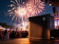 Enceinte Line Array AUDIOPEAK GT-10 1200W (Bois Portable) 58Hz-20KHz pour Événements Extérieurs et Intérieurs