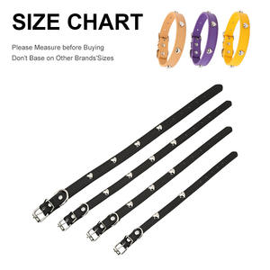 Großhandel verstellbare PU <span class=keywords><strong>Cat</strong></span> <span class=keywords><strong>Orange</strong></span> Pet Hunde halsband - Product Image 5