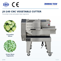 Automatische CNC groente- en fruitsnijmachine met SUS304 roestvrijstalen motor, eenvoudige bediening, snijmachine voor arbeidsbesparende keuken