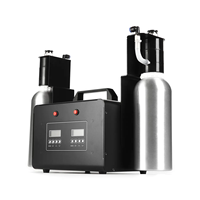 Diffuseur d'arômes commercial double Diffuseur de parfums grand espace HVAC Bouteilles d'huiles essentielles Conception sans eau pour hall d'hôtel US