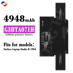 แบตเตอรี่แล็ปท็อปคุณภาพสูง G3HTA071H สำหรับไมโครซอฟต์ เซอร์เฟซ แล็ปท็อป สตูดิโอ 1964 - Product Image 2