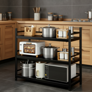 Étagère de Rangement Métallique Multifonctionnelle à 4 Niveaux pour Baguettes/Cuillères, Haute Précision, <span class=keywords><strong>Moderne</strong></span> et Écologique, Vente en Gros Usine - Product Image 5