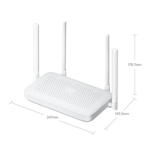 Enrutador de doble banda WiFi6 2,4G/5GHz 1501Mbps Puerto Gigabit Ethernet adaptable red de malla funciona con enrutador Mijia <span class=keywords><strong>AX1500</strong></span> - Product Image 6