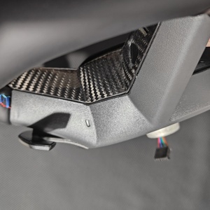 พวงมาลัยหุ้มหนังคาร์บอนไฟเบอร์สำหรับรถ BMW M2 M3 M4 M5 F10 F50 F30 F32 F80 F82 F90 G30 G20 - Product Image 5