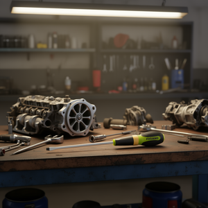 Fasano Flat Head <b>Screwdriver</b> 22x10x200mm For Auto Repair Tools - Product Image 3