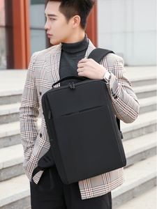 La bolsa de la computadora se puede imprimir con el logotipo, mochila de gran capacidad de negocios de viaje simple, mochila escolar de gama alta - Product Image 5