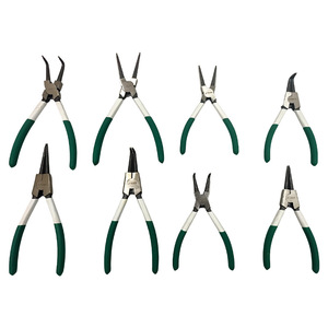 Snap Ring Pliers C-Shape Metric Internal External Use One Piece Thickened Body Industrial Grade - Product Image 1