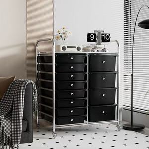 Used Mobile Drawer <b>Storage</b> Cabinet Living Room Hair Salon Beauty Trolley <b>Chest</b> of Drawers Floor Combination <b>Storage</b> Cabinet - Product Image 2