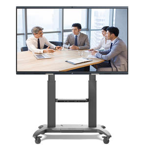 便携式交互式白板触摸屏交互式面板OPS 4k显示器86 98英寸液晶65英寸智能板工厂PVD 80公斤 - Product Image 5