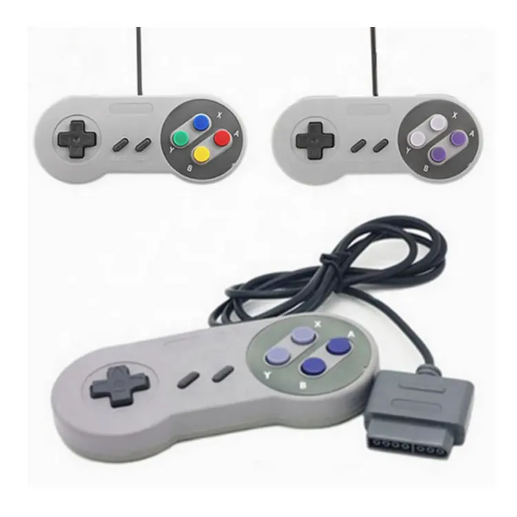 Nuovo 16 Bit per Super Nintendo SNES Console di Sistema di Controllo Pad Gamepad