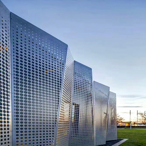 Façade en verre pour bâtiment moderne en alliage d'aluminium, revêtement extérieur personnalisé, épaisseur sur mesure pour villa commerciale - Product Image 2