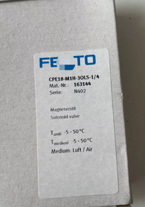 NOUVEAU CPE18-M1H-3OLSwbr-1/4 163144 Electrovanne - Product Image 2