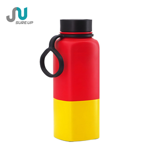 Nuevo diseño, coctelera cuadrada, botella deportiva, botella <span class=keywords><strong>de</strong></span> acero inoxidable 304, termo portátil para exteriores, termos al vacío, termos y termos - Product Image 2