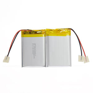 603450 <strong>3</strong>,7 V 1100mAh lithium polymer battery with custom PCB - Product Image 2