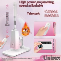 Pistolet télescopique électrique pour femmes, à commande à distance, avec poudre à gradient entièrement automatique, pour le moulage, le chauffage et la vibration, à faible puissance