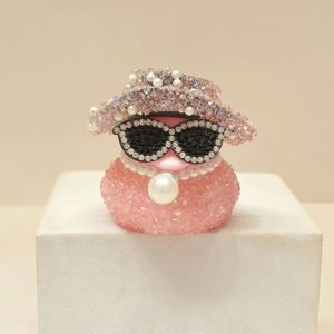 Duck <b>Ornaments</b> Dashboard Decorations for Cool <b>Car</b> Accessories With Diamond - Product Image 6