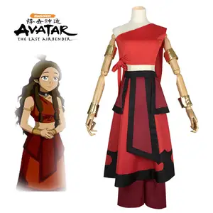 The Avatar's Patriarch Prince Ko Cosplay Costume Tv Movies Kids Halloween Air Fire Water Earth Adult Costume