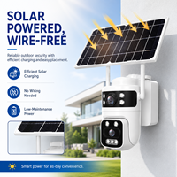 Cámara de Seguridad Solar Vantone 4G con Tarjeta SIM, Cámara CCTV para Exteriores con Batería, Detección IA, Visión Nocturna PTZ, Audio Bidireccional