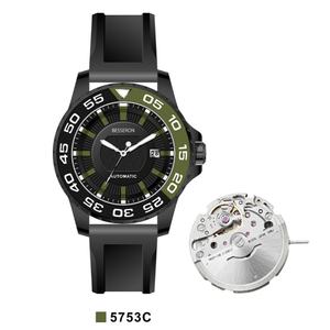 Montres automatiques unisexes de haute qualité importées du Japon, nouveaux matériaux, boîtier en céramique, bracelet en cuir pour usage professionnel, hommes et femmes - Product Image 4