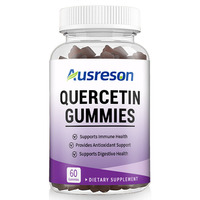 VitaSpring OEM Gummies à la Quercétine pour le Soutien Immunitaire 1000mg, Suppléments Biologiques Naturels à la Vitamine C, Zinc et Sureau