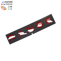 Badges de voiture de style sport 3D en ABS chromé avec logo personnalisé - Autocollants extérieurs imperméables - Accessoires de style automobile autocollants