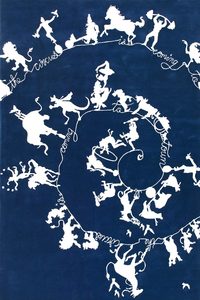 Tapis de luxe contemporain de designer, tufté à la main avec de la laine de Nouvelle-Zélande pour une décoration intérieure haut de gamme et des revêtements de sol hôteliers. - Product Image 4