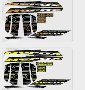 Op maat gemaakte bedrijfssticker, waterdicht, UV-gelamineerd, full colour CMYK/PMS sticker, CFP merk, voorzijde plaatsing voor Aerox <span class=keywords><strong>155</strong></span> - Product Image 4