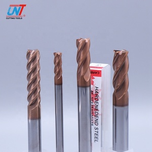 <span class=keywords><strong>Hasta</strong></span> China de la máquina de fresado de 4 flautas desbaste final molino con rompevirutas de fresado cnc de corte de herramienta - Product Image 3