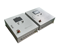 Boîtier électrique IP55 en acier au carbone CFD, coffret de distribution RAL7035, armoire de commande industrielle pour les usines pétrolières, gazières et chimiques