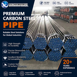 ท่อเหล็กคาร์บอน ASTM A106 รีดร้อน A53 Gr.B รีดเย็น ขนาด 168.3 มม. ยาว 6 ม. คุณภาพงานก่อสร้างที่ทนทาน - Product Image 1