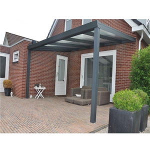 Tấm Che Nắng Sân Vườn Mái Hiên Sân Thượng Bằng Polycarbonate Nhôm Ngoài Trời Cho Vordach - Product Image 4