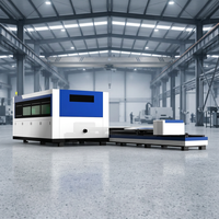 Máquina de Corte Láser de Fibra CNC CORAL CRL-4015C para Tubos, Láminas y Placas Metálicas, Corte Integrado de Alta Precisión