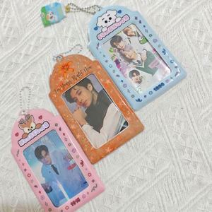 Customizable Design Pvc Kpop PhotoCard Protectors Pc Photocard <b>Holder</b> Keychains PC <b>Holders</b> Portable Student Card <b>Holders</b> - Product Image 1