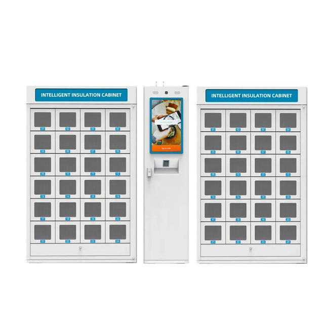 Locker Vending Machine QR Code With Integration Service