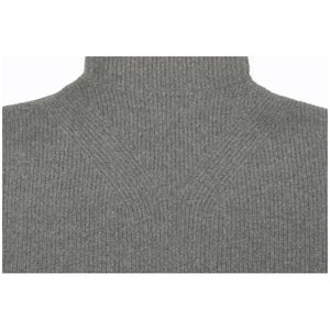 OEM personnalisé femmes sans manches évasées col rond tricoté gilet fait 100% laine mérinos fine épaisseur style chinois automne - Product Image 5