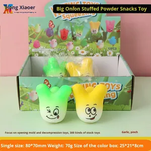 Squishy Spring Onion Stress Toy - <b>Fidget</b> Toys for Office Desk, Anxiety Relief, Squishy Mochi Toy, Bulk Wholesale Manufacturer - Product Image 6