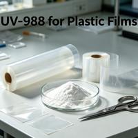 Estabilizador UV ZHUOTAIr en Polvo Blanco de Alta Pureza (99%), Filtro UV Orgánico UV988 para Lentes Ópticas y Piezas Transparentes de Moldeo por Inyección