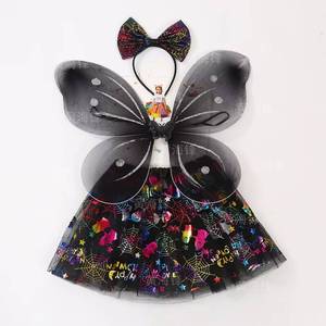 Disfraz de Mariposa para Niñas, Vestido de Fiesta de Cumpleaños, Disfraz de Mariquita para Halloween, Alas de Hada, Falda Tutú - Product Image 6